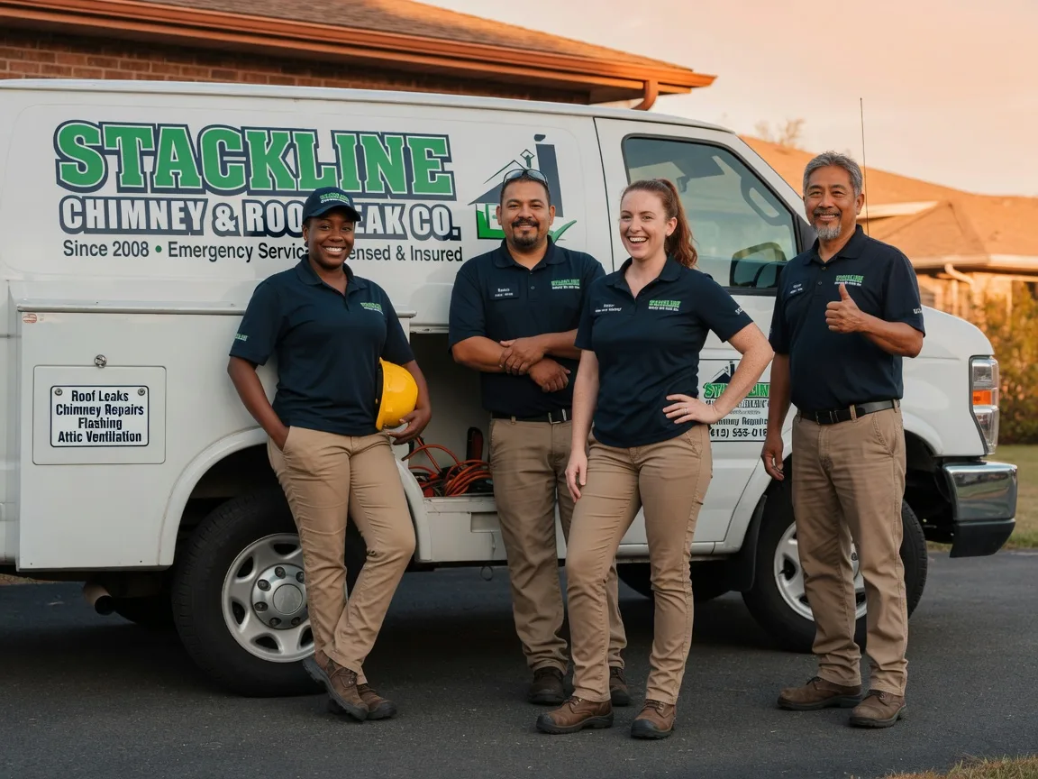Chimney flashing repair company in Datto, AR